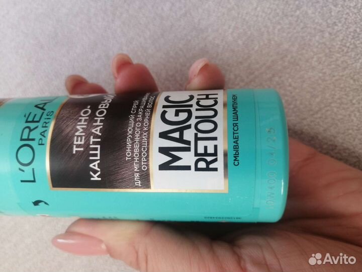 Спрей для закрашивания седины