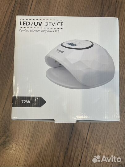 Runail Лампа для маникюра и педикюра LED/UV 72 Вт
