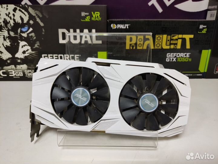 Видеокарта Asus GTX 1060 3Gb Dual OC