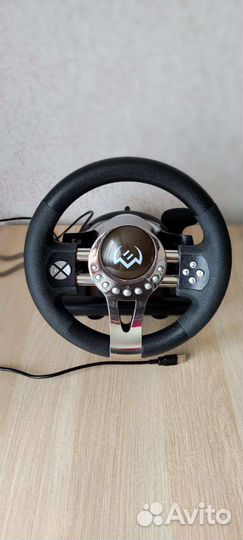 Игровой руль с педалями и коробкой передач GC-W700