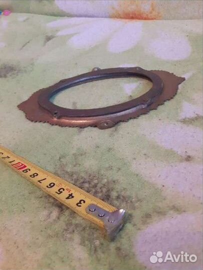 Рамка для фото старинная латунь