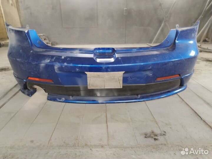 Задний бампер Мазда3 вк хэтчбек