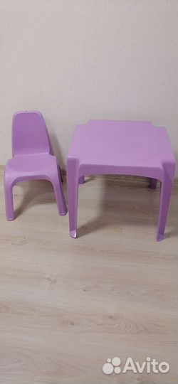 Детский стол и стул