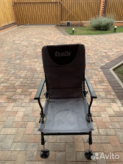 Кресло карповое большое складное с с карманом