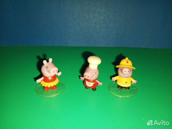 Свинка Пеппа фигурки Чупа Чупс