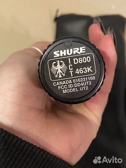Радиомикрофон shure sm58