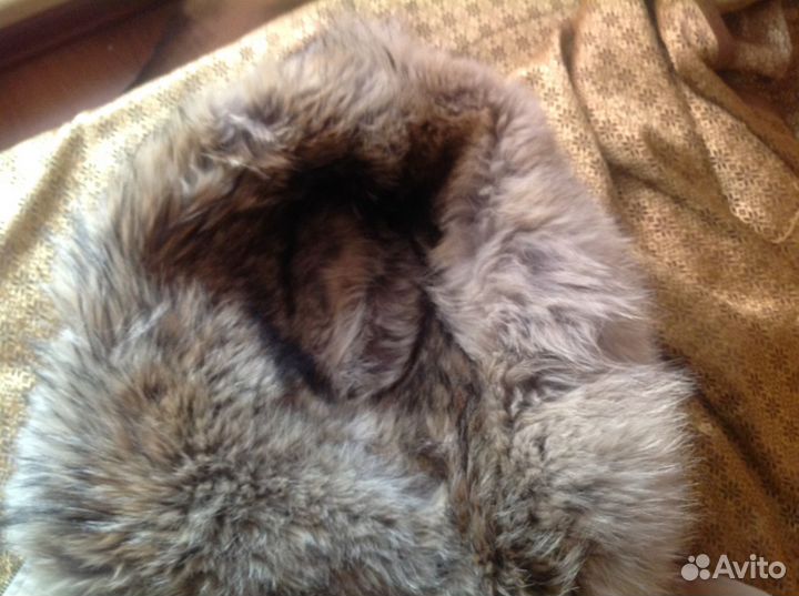 Ralph Lauren Зимнее пальто женское 42 44 с мехом