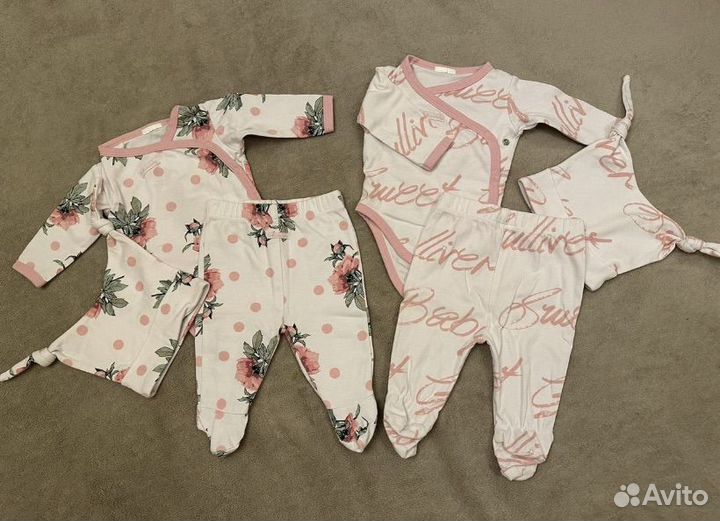 Боди,ползунки,шапочка