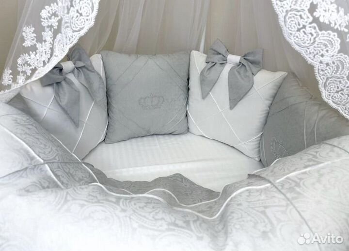 Бортики в детскую кроватку