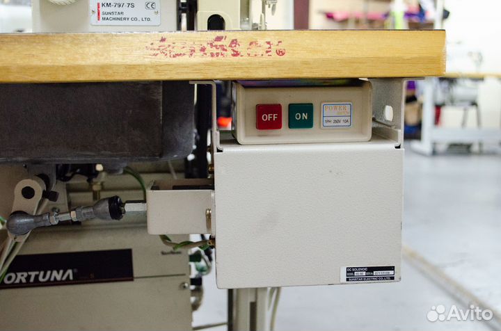 Двухигольная швейная машинка SunStar