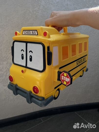 Автобус-кейс Скулби Робокар Полли