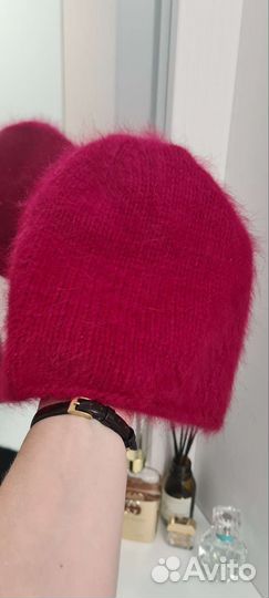 Шапка бини женская (пух норки)