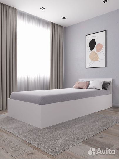 Кровать Мори крм 900.1 Белая