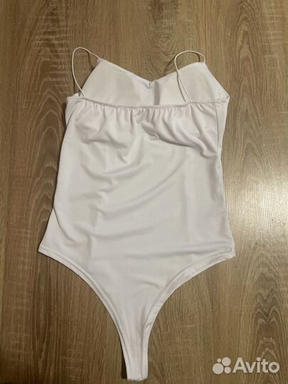 Боди женское белое