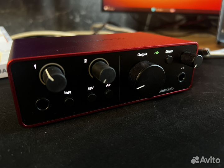 Focusrite scarlett solo 4rd gen