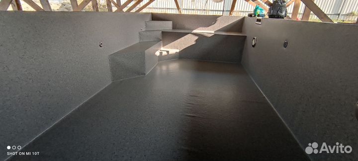 Монтаж пленки пвх для бассейнов