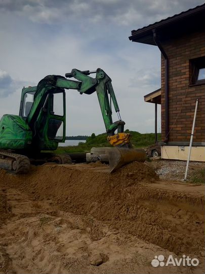 Услуги мини экскаватора