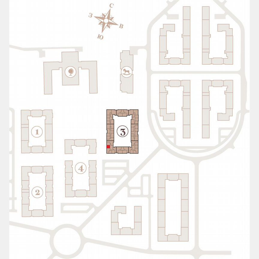 1-к. квартира, 38,8 м², 4/4 эт.