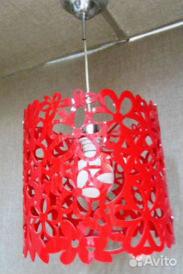 Люстра Подвесная Ozcan 3701-1А,06 Deyzi Красный