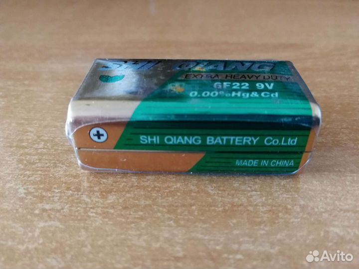 Батарейка Shi Qiang 6f22 9v