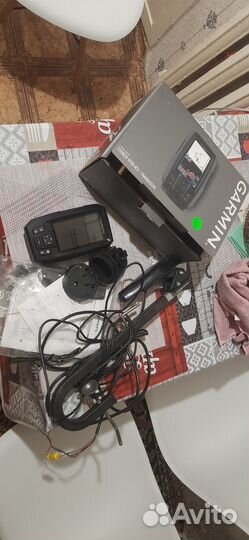 Эхолот garmin striker vivid 4cv с датчиком gt20 tm