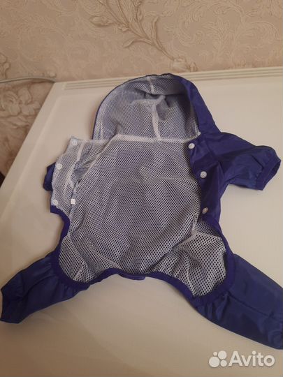 Дождевик для маленькой собаки