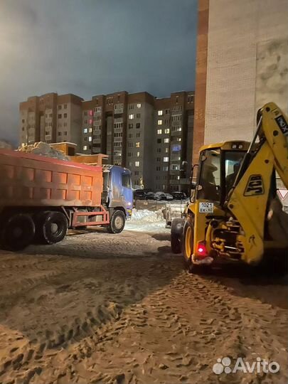 Услуги экскаватора погрузчика