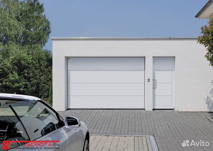Ворота гаражные подъемные