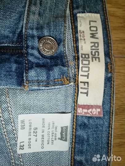 Джинсы Levis 527. Оригинал. Made in Mexico