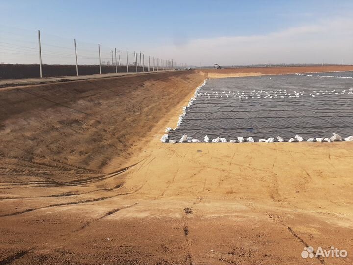 Монтаж геомембраны, сварка геомембраны