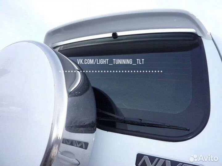 Спойлер niva chevrolet тюнинг