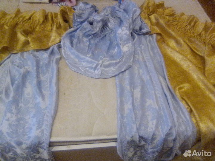 Шторы с ламбрикеном бу