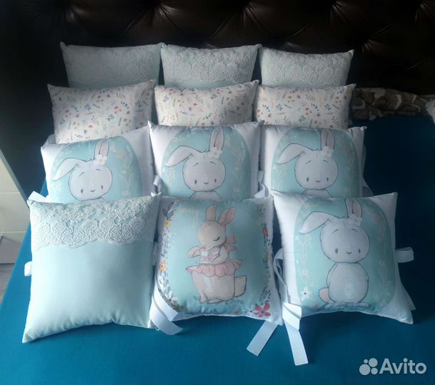 Бортики в кроватку новые