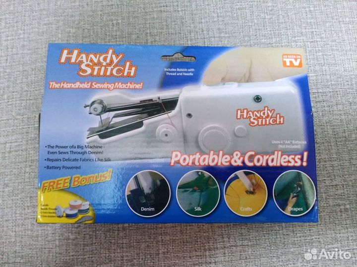 Мини швейная машинка Handy Stitch Portable
