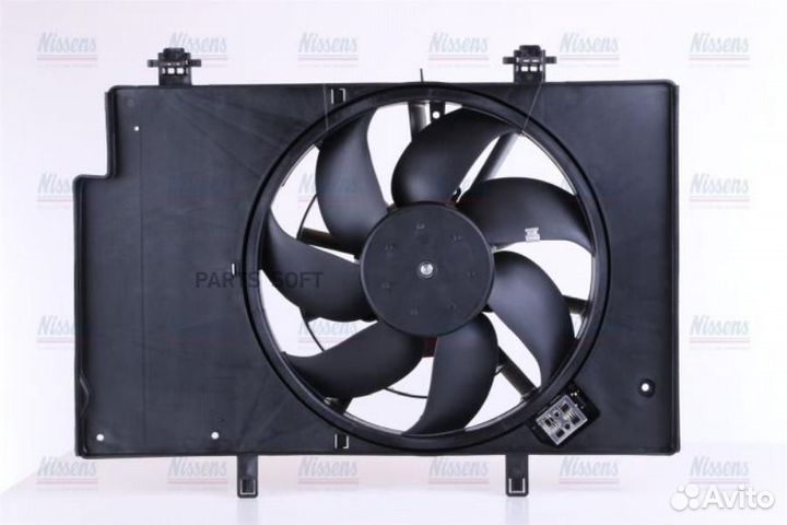 Вентилятор ford fiesta (2009) 1.6 tdci