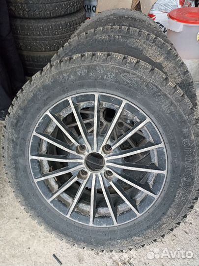 Зимняя резина с дисками r14