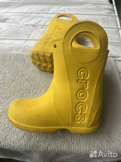 Резиновые сапоги crocs c7