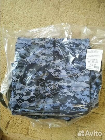 Камуфляж летний Росгвардия синий точка