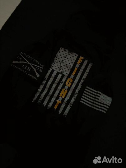 Худи с американским флагом y2k ralph denim supply