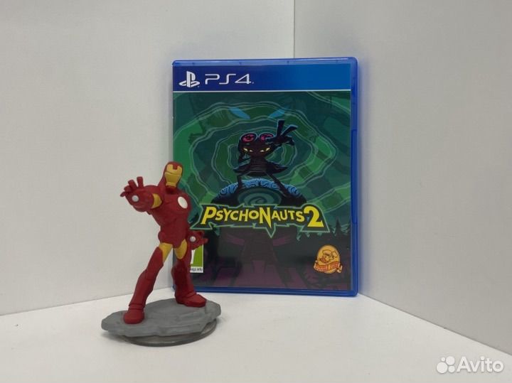 Psychonauts 2 Лентикулярная Обложка PS4 Б/У