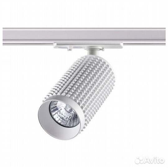 Светильник трековый novotech Mais GU10 1х50Вт мета