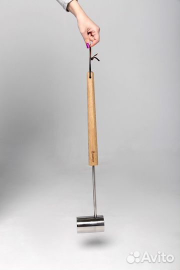 Ковш для бани (чнрпак) из нержавейки