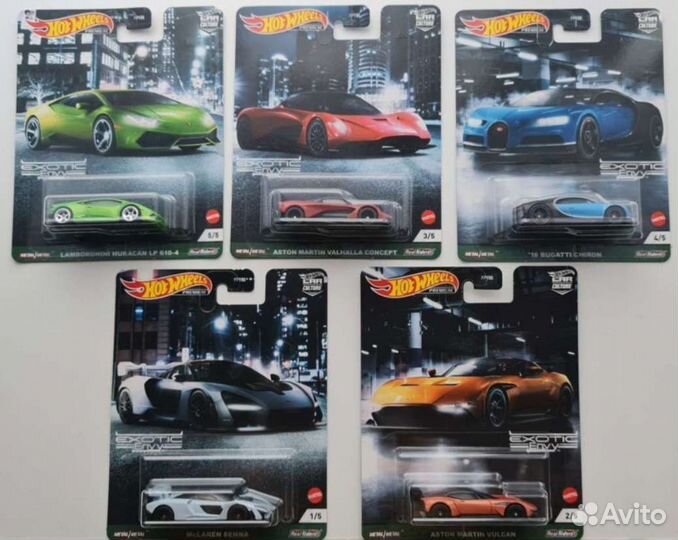 Hot Wheels Premium Exotic Envy
