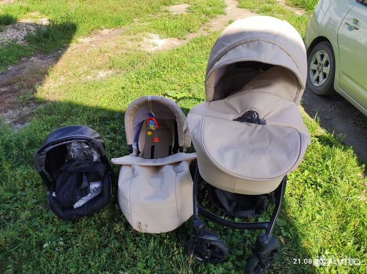 Коляска 3 в 1 Prado agio