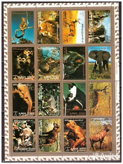 Флора и фауна (почтовые марки, блоки, малые листы)