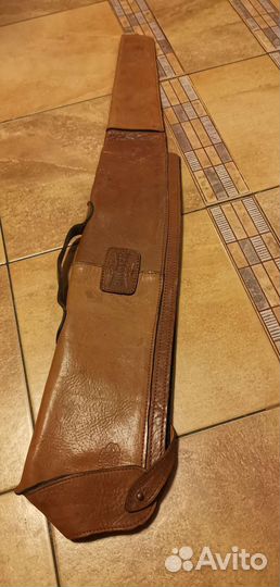Натуральный кожаный чехол для ружья