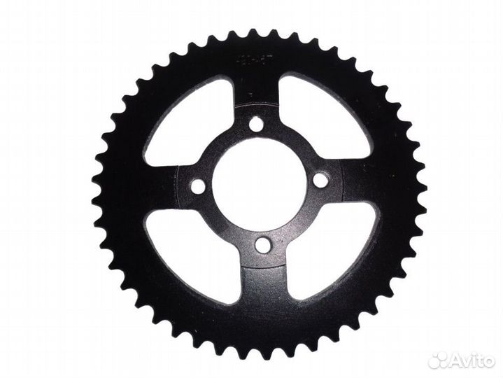 Звезда ведомая мопед Дельта, Зодиак шаг 420 46 зуб