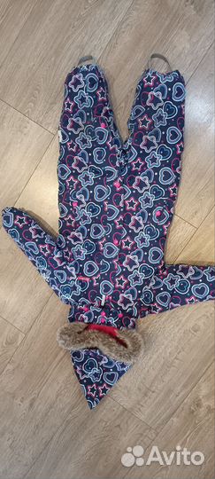 Зимний комбинезон для девочки