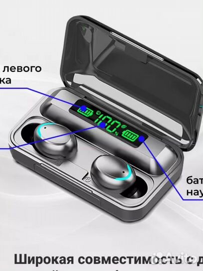 Беспроводные наушники AirPods PRO и F9