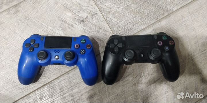 PS4 Slim 1Tb+2джоя+3игры